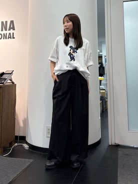 「PUBLUX（パブリュクス）のアイテム」を使った、PUBLUXさん（レディース・157cm）の夏コーディネート