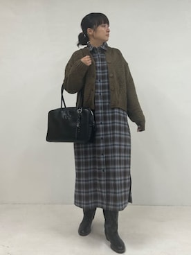 「MARY QUANT（マリークワント）のアイテム」を使った、PUBLUXさん（レディース・161cm）の夏コーディネート