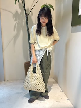「PEACH JOHN（ピーチジョン）のアイテム」を使った、PUBLUXさん（レディース・155cm）の夏コーディネート