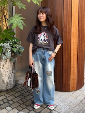 「PUBLUX（パブリュクス）のアイテム」を使った、PUBLUXさん（レディース・155cm）の夏コーディネート