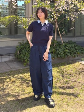 「MARY QUANT（マリークワント）のアイテム」を使った、PUBLUXさん（レディース・167cm）の夏コーディネート