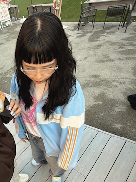 「SANSeLF（サンセルフ）のアイテム」を使った、ラコᜊᵔ‿ᵔᜊさん（レディース・156cm）の冬コーディネート