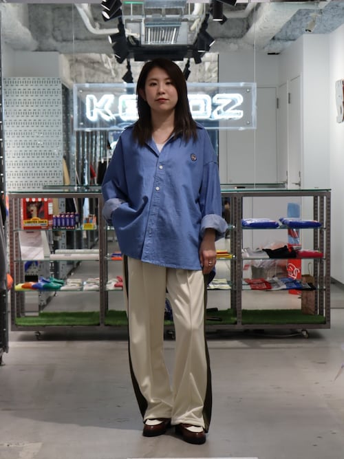 早い者勝ち DENIM SHIRT（シャツ/ブラウス）｜KEBOZ（ケボズ）の トップス