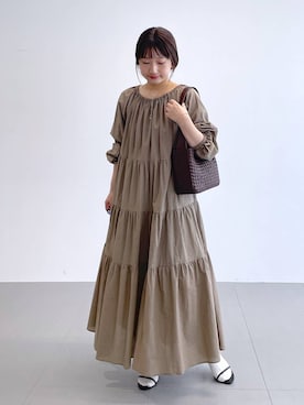 「BARNYARDSTORM（バンヤードストーム）のアイテム」を使った、honokaさん（レディース・154cm）の夏コーディネート
