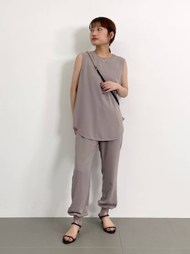 「BARNYARDSTORM（バンヤードストーム）のアイテム（スマホグッズ）」を使った、honokaさん（レディース・154cm）の夏コーディネート