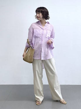 「Beau're（ヴュレ）のアイテム」を使った、honokaさん（レディース・154cm）の春コーディネート
