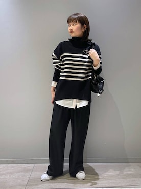 honokaさん（レディース・154cm）の冬コーディネート