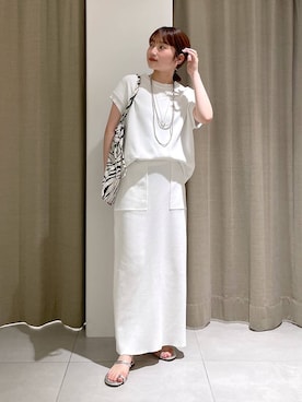 honokaさん（レディース・154cm）の夏コーディネート