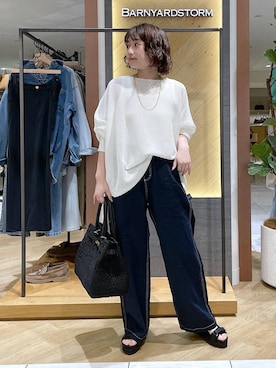 「COTTO（コトゥー）のアイテム」を使った、honokaさん（レディース・154cm）の春コーディネート