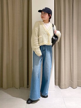 honokaさん（レディース・154cm）の冬コーディネート