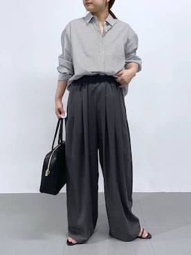 「MILOS（ミロス）のアイテム」を使った、honokaさん（レディース・154cm）の夏コーディネート
