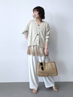 「Beau're（ヴュレ）のアイテム」を使った、honokaさん（レディース・154cm）の春コーディネート