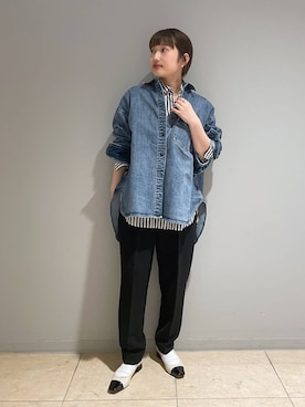 honokaさん（レディース・154cm）の冬コーディネート