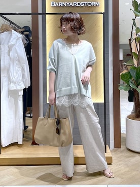 「Beau're（ヴュレ）のアイテム」を使った、honokaさん（レディース・154cm）の春コーディネート