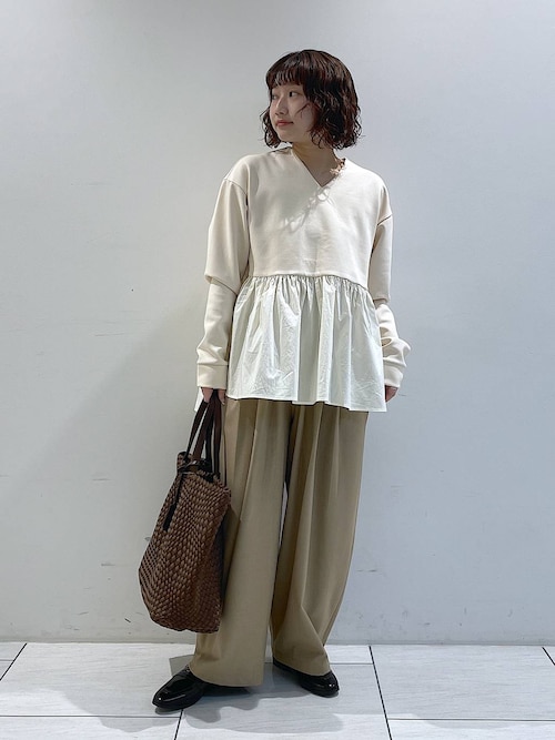 セール】BARNYARDSTORM / 裏起毛タックイージーパンツ / マシン