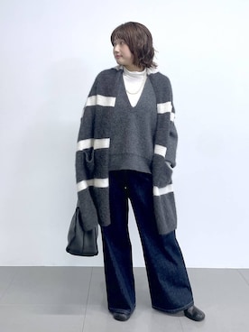 「BARNYARDSTORM（バンヤードストーム）のアイテム（アクセサリー）」を使った、honokaさん（レディース・154cm）の秋コーディネート