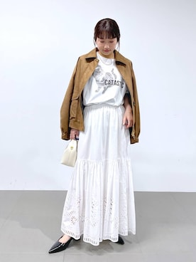 honokaさん（レディース・154cm）の夏コーディネート