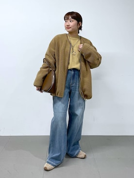 「アイテム（その他小物）」を使った、honokaさん（レディース・154cm）の秋コーディネート