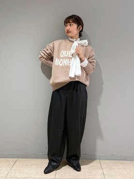 honokaさん（レディース・154cm）の秋コーディネート