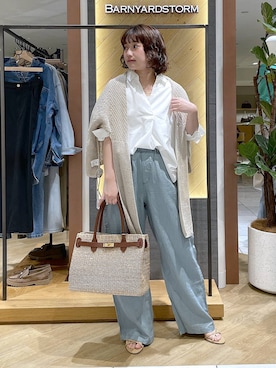 「COTTO（コトゥー）のアイテム」を使った、honokaさん（レディース・154cm）の春コーディネート