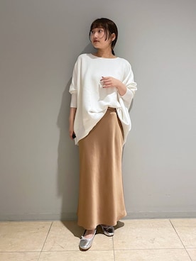 honokaさん（レディース・154cm）の冬コーディネート