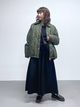 「BARNYARDSTORM（バンヤードストーム）のアイテム」を使った、honokaさん（レディース・154cm）の秋コーディネート