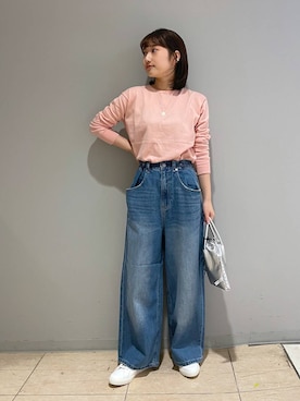 honokaさん（レディース・154cm）の冬コーディネート