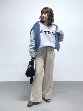 「BARNYARDSTORM（バンヤードストーム）のアイテム」を使った、honokaさん（レディース・154cm）の秋コーディネート