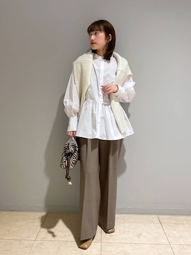 honokaさん（レディース・154cm）の冬コーディネート