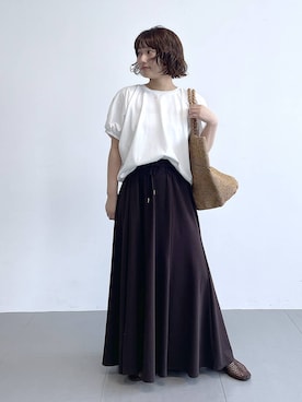 「BARNYARDSTORM（バンヤードストーム）のアイテム（トップス）」を使った、honokaさん（レディース・154cm）の春コーディネート