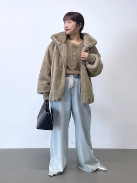 honokaさん（レディース・154cm）の秋コーディネート