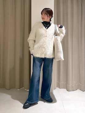 honokaさん（レディース・154cm）の冬コーディネート