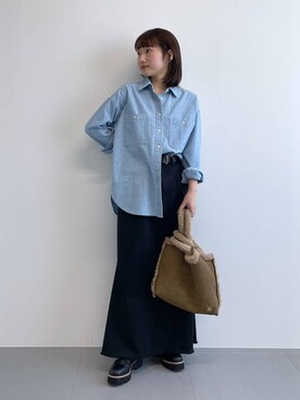honokaさん(レディース・154cm)の冬コーディネート