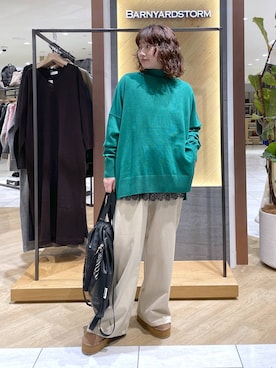 honokaさん(レディース・154cm)の冬コーディネート