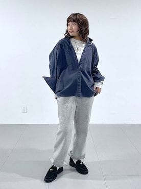 「BARNYARDSTORM（バンヤードストーム）のアイテム（ネックレス）」を使った、honokaさん（レディース・154cm）の秋コーディネート