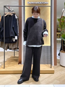 honokaさん(レディース・154cm)の冬コーディネート