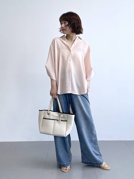 「BARNYARDSTORM（バンヤードストーム）のアイテム」を使った、honokaさん（レディース・154cm）の春コーディネート