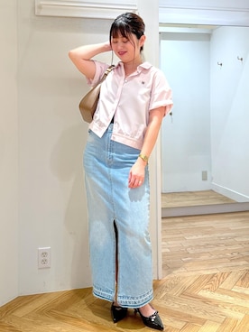 「アイテム（パンプス）」を使った、fumi689さん（レディース・155cm・30代）の夏コーディネート