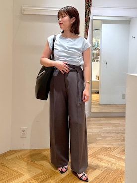 「アイテム（パンツ）」を使った、fumi689さん（レディース・155cm・30代）の夏コーディネート