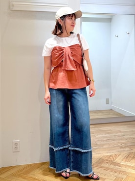 「アクティブコーデ」｜fumi689さん（レディース・155cm）の夏コーディネート