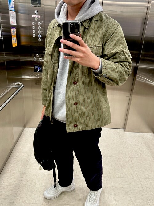 Luke｜MILITARYのミリタリージャケットを使ったコーディネート WEAR