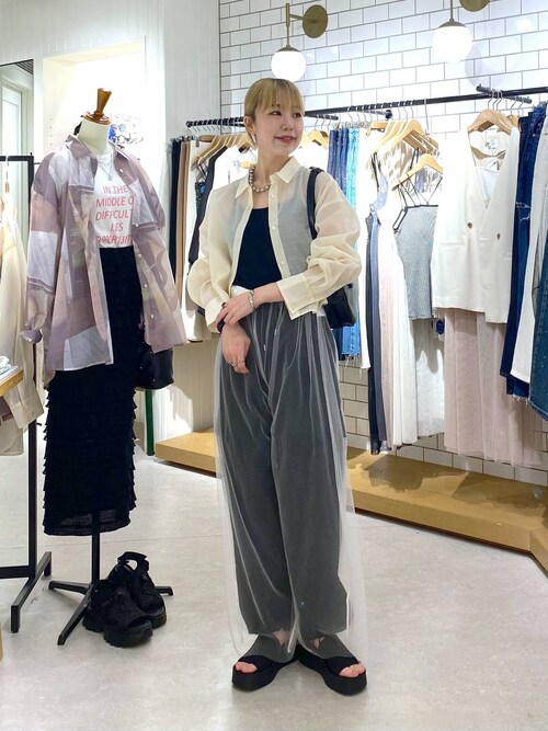 LOWRYS FARM ルミネ大宮ちょんさんのTシャツ/カットソーを使ったコーディネート - ZOZOTOWN