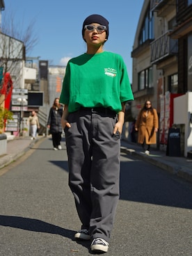 HANAさん（レディース・154cm）の春コーディネート