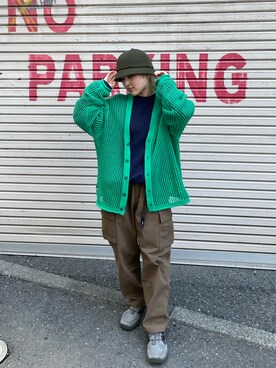 HANAさん（レディース・154cm）の冬コーディネート