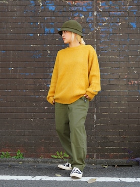 HANAさん（レディース・154cm）の秋コーディネート