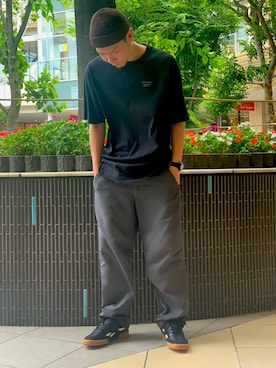 「ゆったりシルエット」｜HIROKIさん（メンズ・169cm）の夏コーディネート