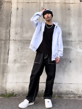 naoyaさん(メンズ・177cm)の春コーディネート