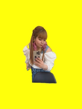 「アイテム（アクセサリー、ピンク系）」を使った、yukincococo.hさん（レディース・153cm）の秋コーディネート
