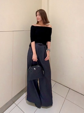 「GYDA（ジェイダ）のアイテム（シューズ）」を使った、takakoさん（レディース・150cm）の秋コーディネート