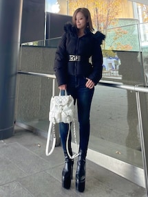 GDベルト付きショートダウンコート｜ジェイダ（GYDA）アウトレット公式